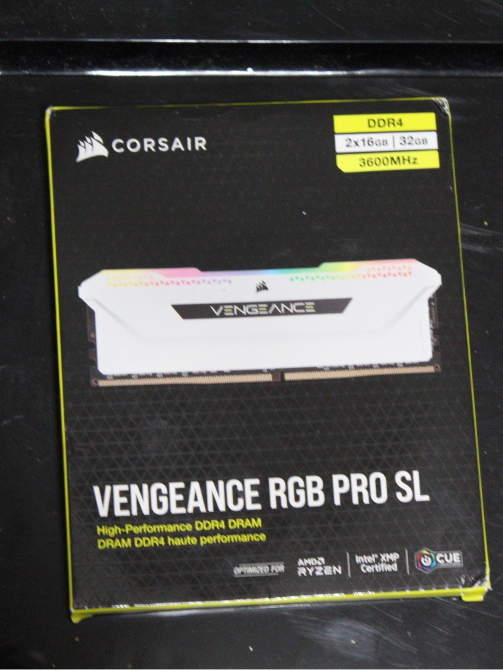 Corsair Vengeance RGB Pro SL DDR4 White RAM